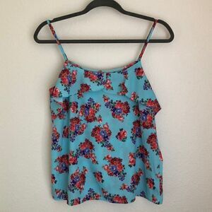 Collective Concepts Boho Floral Sleeveless Top XS
